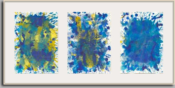 Steve Manolis   "Splash"   2007   20" x 14" each